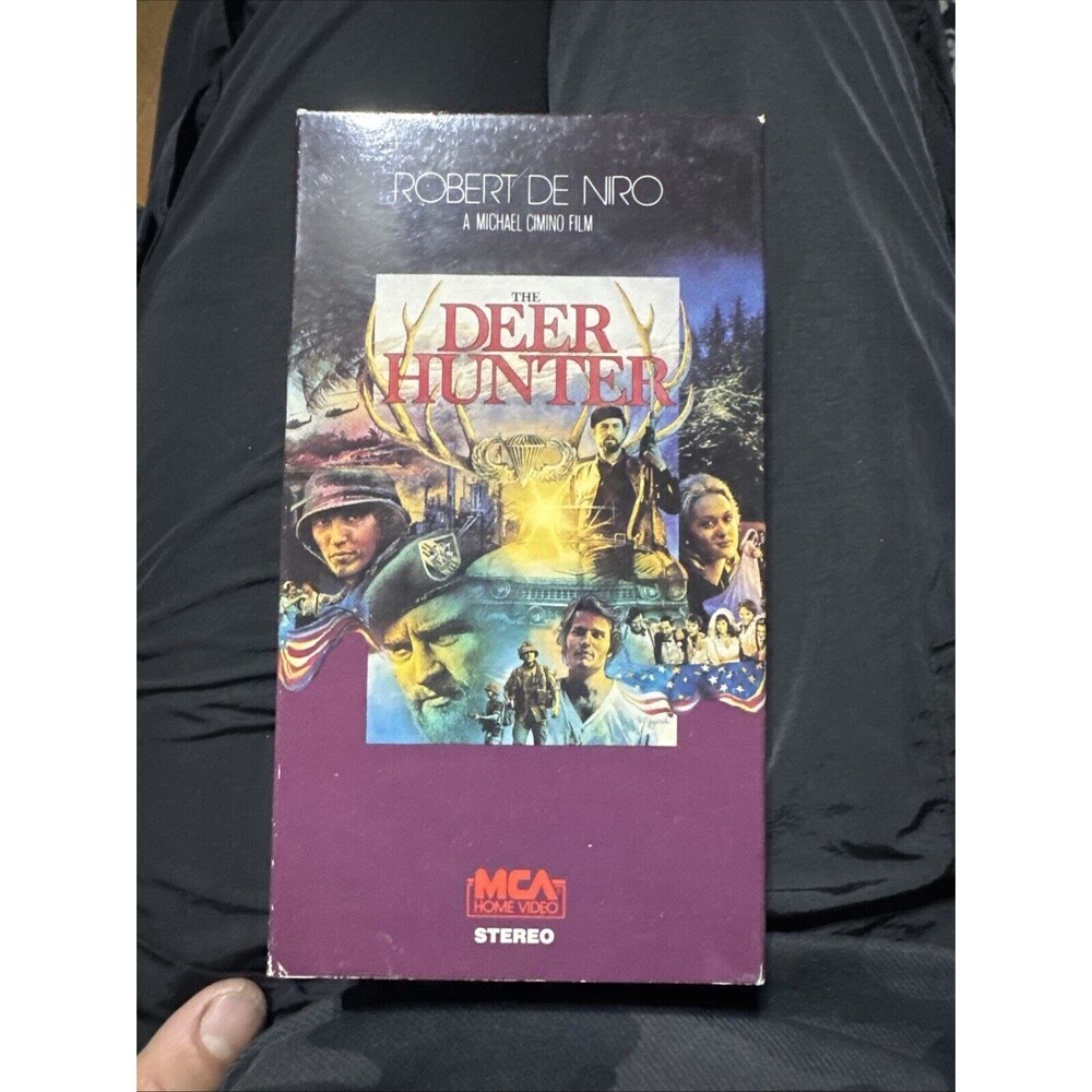 The Deer Hunter VHS 1989 Robert DeNiro Christopher Walken John Cazale Drama War